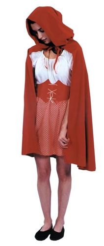 RED RIDING HOOD CAPE