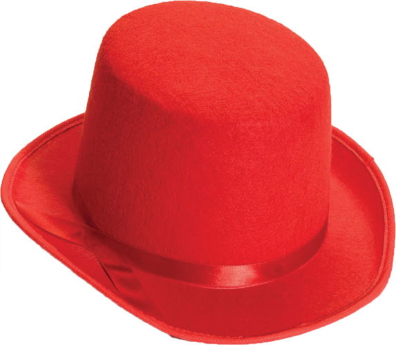 TOP HAT RED