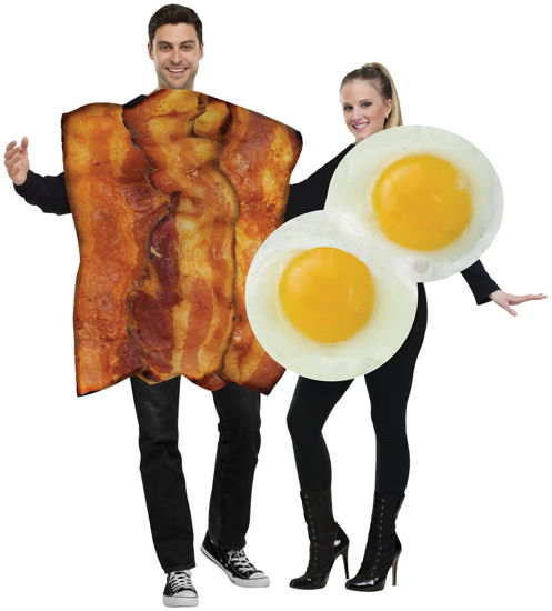 BACON AND EGGS COSTUMES