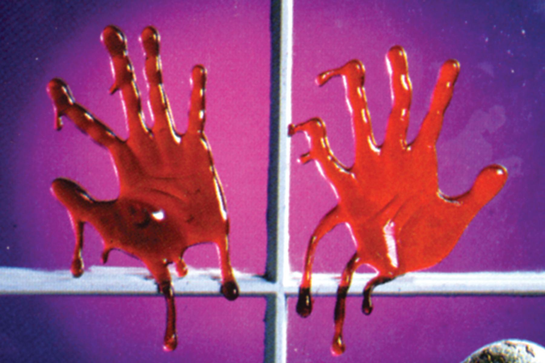 DRIPS OF BLOOD HAND STYLE