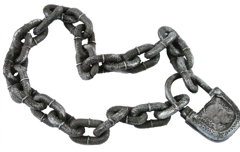 PADLOCK AND CHAIN ACCESSORY