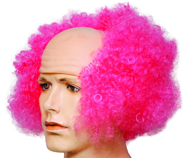 BALD CURLY BARG PINK