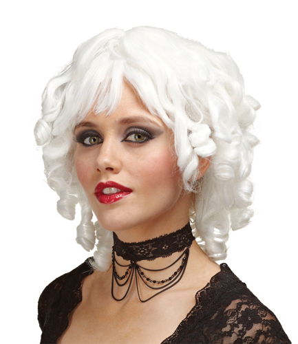 WIG GHOST DOLL WHITE