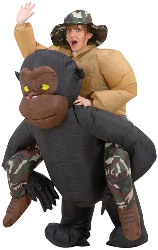 INFLATABLE RIDING GORILLA ADULT