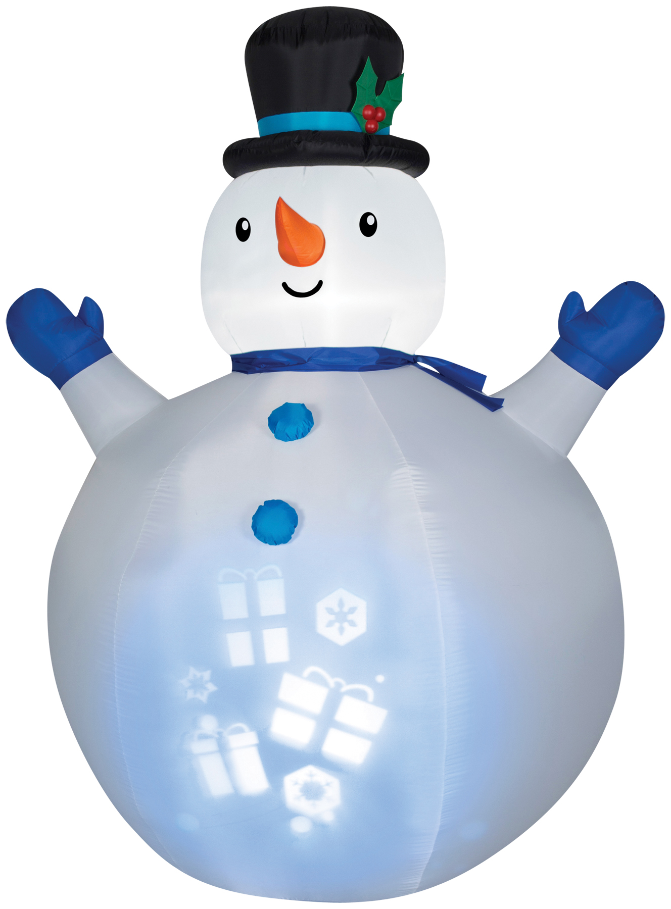 PROJECTION AIRBLOWN SNOWMAN