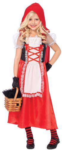 RED RIDING HOOD 2 PC CHILD MD